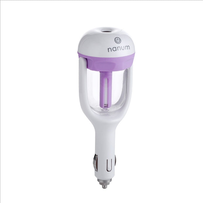 PremiumeAutomotiveAccessories™ Car Humidifier & Essential Oil Diffuser – 2-in-1 Air Purifier & Freshener