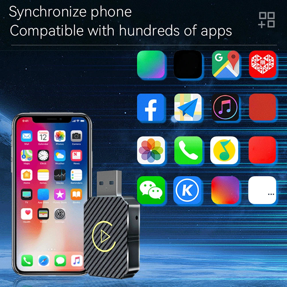 PremiumeAutomotiveAccessories™ CarPlay Wireless Pro