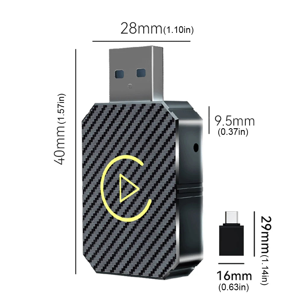 PremiumeAutomotiveAccessories™ CarPlay Wireless Pro