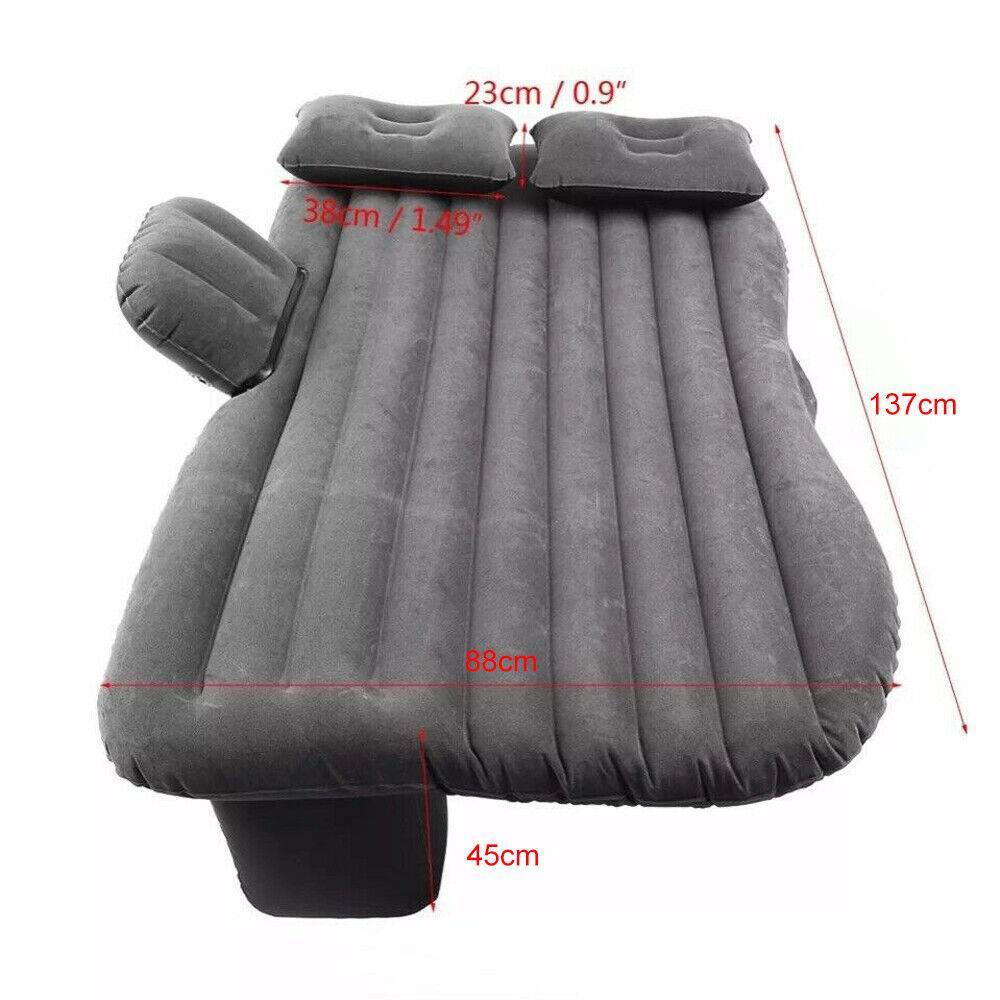 PremiumeAutomotiveAccessories™ Inflatable Car Back Seat Mattress – Portable Travel Air Bed