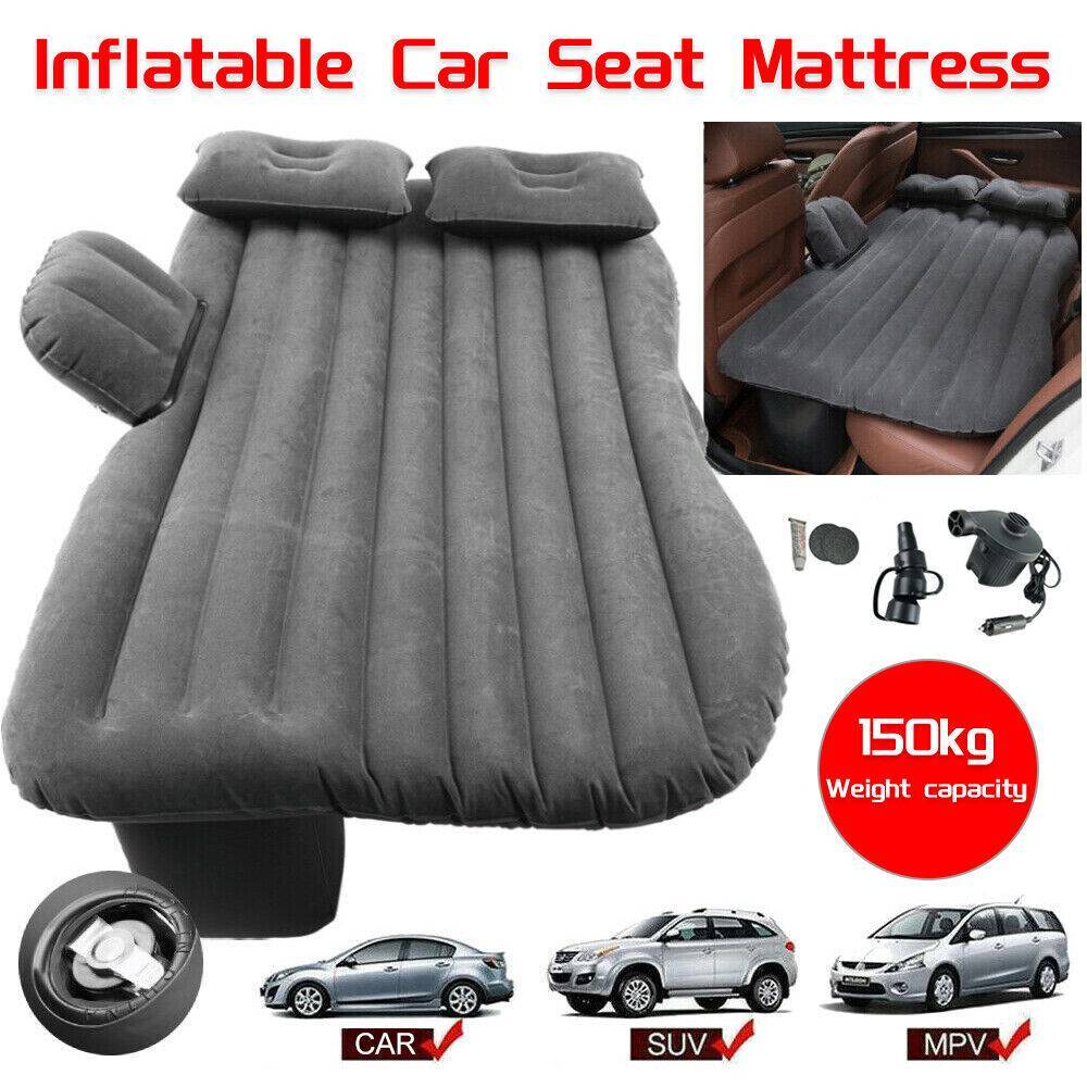PremiumeAutomotiveAccessories™ Inflatable Car Back Seat Mattress – Portable Travel Air Bed