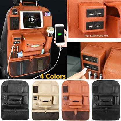 PremiumeAutomotiveAccessories™ Car Seat Organizer Max