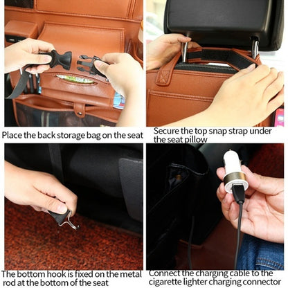PremiumeAutomotiveAccessories™ Car Seat Organizer Max