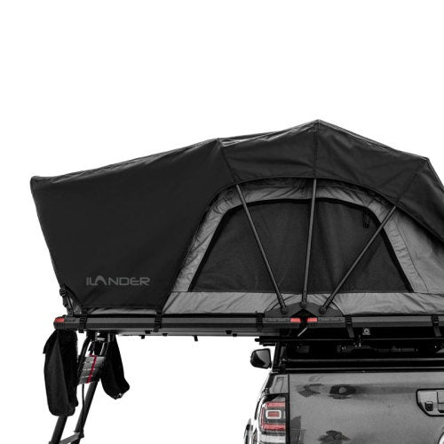 ILANDER Lite Cruiser Rooftop Tent 140cm, Entry Level Land Aluminum Folding Rooftop Tent For Sedans SUV Truck Camping Waterproof, Windproof, RuggedUnavailable Platform