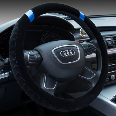 PremiumeAutomotiveAccessories™ LuxSoft Plush Steering Wheel Cover