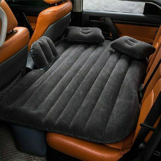 PremiumeAutomotiveAccessories™ Inflatable Car Back Seat Mattress – Portable Travel Air Bed