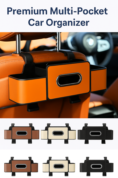Premiume Multi-Pocket Car Organizer