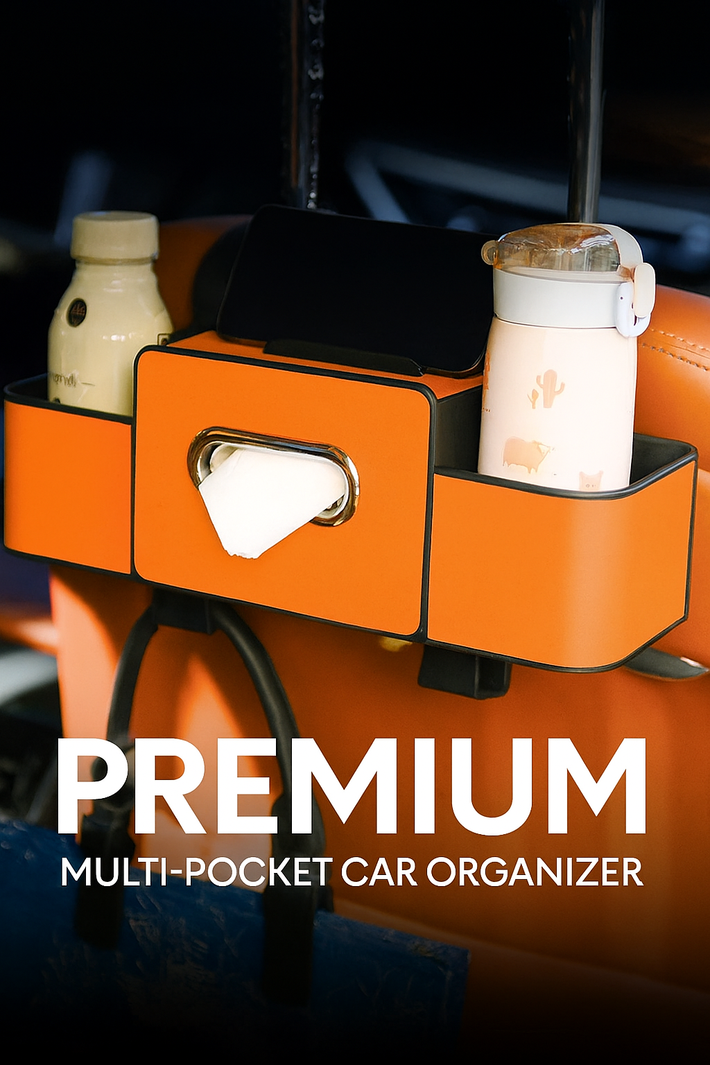Premiume Multi-Pocket Car Organizer