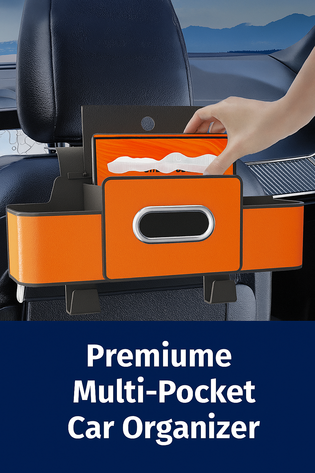 Premiume Multi-Pocket Car Organizer