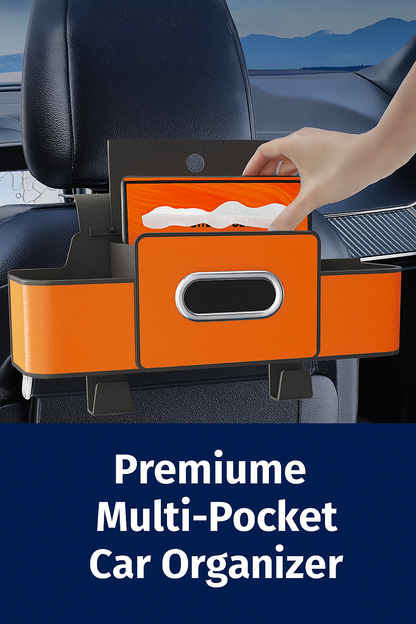 Premiume Multi-Pocket Car Organizer