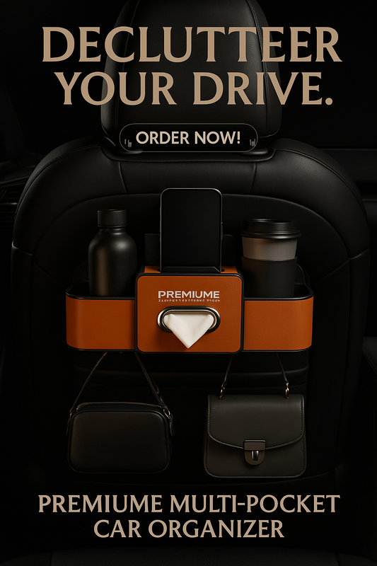 Premiume Multi-Pocket Car Organizer